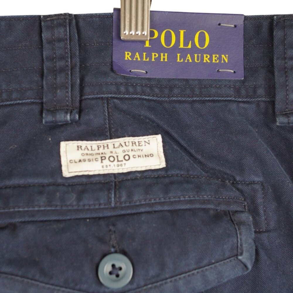 NWT POLO Ralph Lauren Shorts Lauren Aviator Cargos Navy Size‎ 44T - Picture 3 of 11
